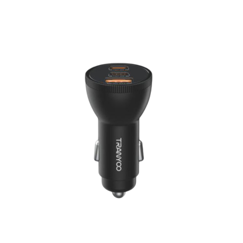 Super Fast Pd Car Charger USB To 2 Type-c 78W T-C25