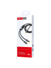 Metal Braided 2inl Data Cable Type-c to Lightning /Type-c T-XS8 - Image 2